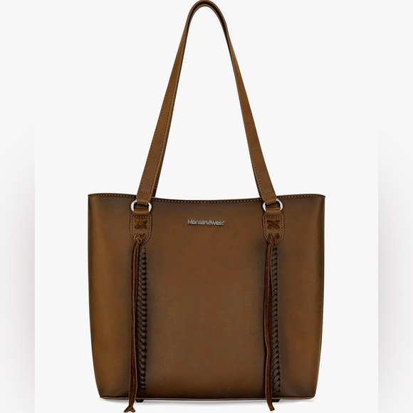 Montana West Two Tone Tote Bag
